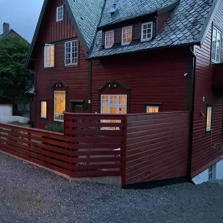 Moderne Og Fullt Utstyrt 3-rom Hageleilighet Sentrum Naer *