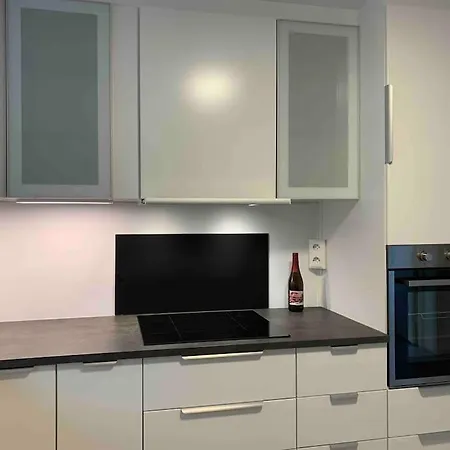 Lägenhet Moderne Og Fullt Utstyrt 3-rom Hageleilighet Sentrum Naer *