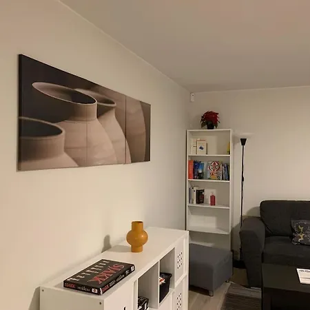 Moderne Og Fullt Utstyrt 3-rom Hageleilighet Sentrum Naer *