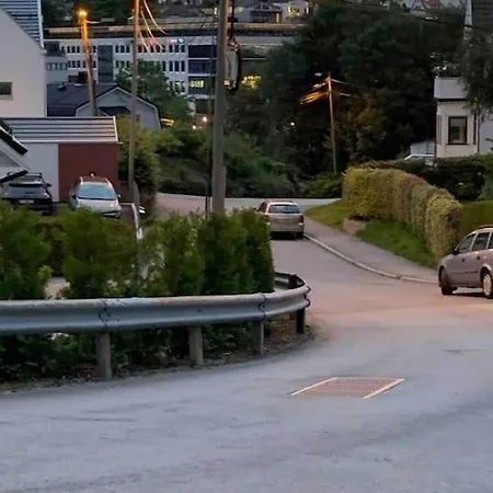 Lägenhet Moderne Og Fullt Utstyrt 3-rom Hageleilighet Sentrum Naer