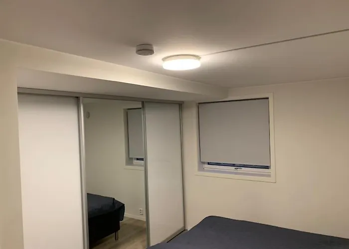 Apartment Moderne Og Fullt Utstyrt 3-rom Hageleilighet Sentrum Naer *